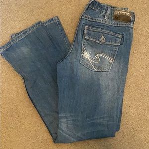 Boys Silver Jeans. Benny style.